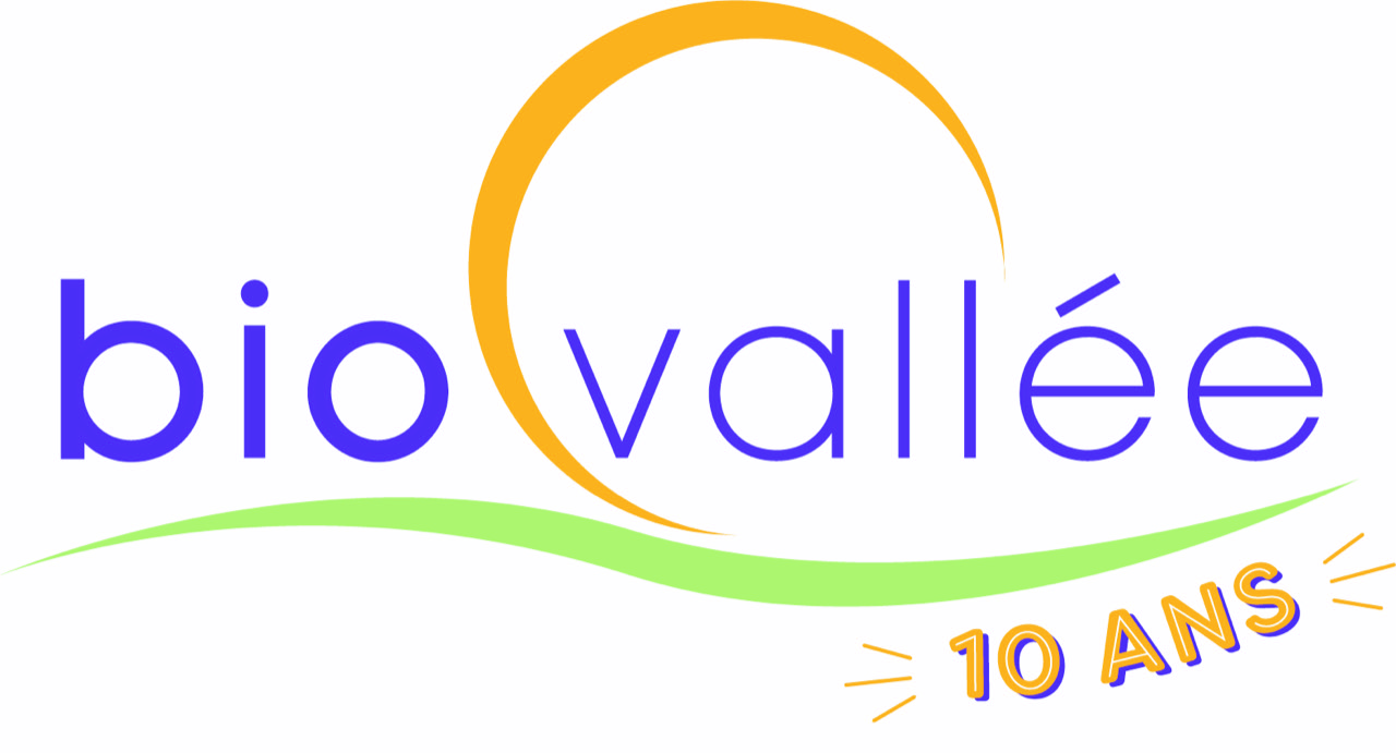 Logo Biovallee 10 ans